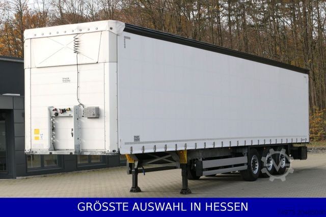 Otevřený návěs s plachtou SCHMITZ CARGOBULL neue Planen Liftachse Hubdach RSAB ¤339.-mt