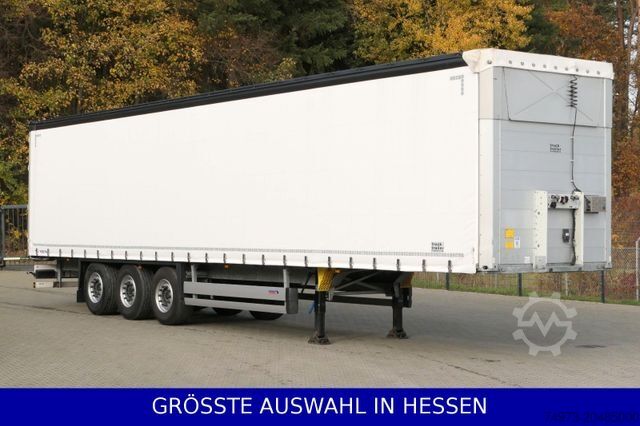 Otevřený návěs s plachtou SCHMITZ CARGOBULL neue Planen Liftachse Hubdach RSAB ¤339.-mt