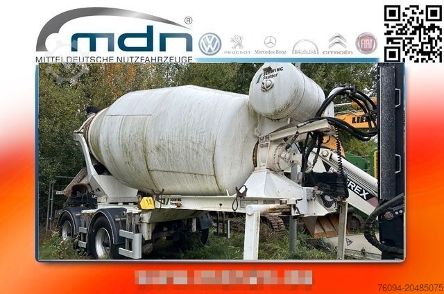 Ημιρυμουλκούμενο Stetter AM 10m³ Betonmischer-Auflieger