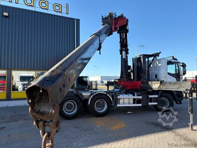 起重卡车 Iveco Stralis 420 X-WAY + HMF 5020K-RCS 6x TREKKER + ...