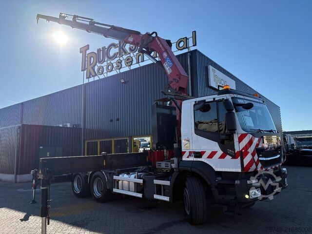 起重卡车 Iveco Stralis 420 X-WAY + HMF 5020K-RCS 6x TREKKER + ...