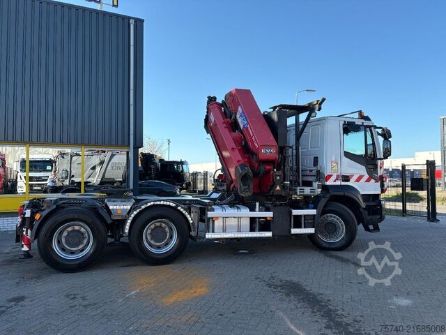 起重卡车 Iveco Stralis 420 X-WAY + HMF 5020K-RCS 6x TREKKER + ...