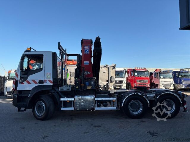 起重卡车 Iveco Stralis 420 X-WAY + HMF 5020K-RCS 6x TREKKER + ...