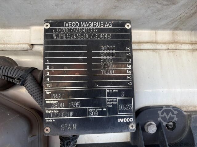 起重卡车 Iveco Stralis 420 X-WAY + HMF 5020K-RCS 6x TREKKER + ...