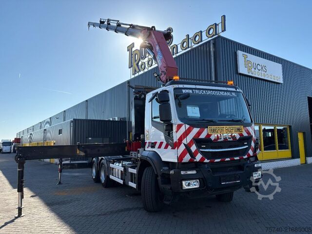 起重卡车 Iveco Stralis 420 X-WAY + HMF 5020K-RCS 6x TREKKER + ...