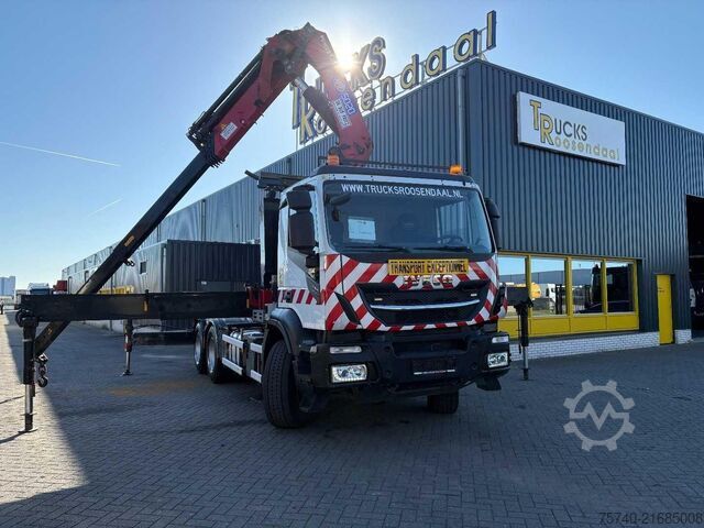 起重卡车 Iveco Stralis 420 X-WAY + HMF 5020K-RCS 6x TREKKER + ...
