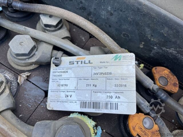 Käsikäyttöinen haarukkavaunu Still EXU-H20