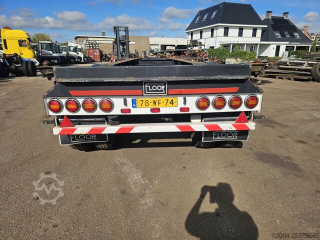 1985 FLOOR FLA-10-183/ZEECONTAINER AANHANGWAGEN / BPW 150 MM / TROMMELREMEN. FLOOR FLA-10-183/ZEECONTAINER AANHANGWAGEN / BPW 150 ...