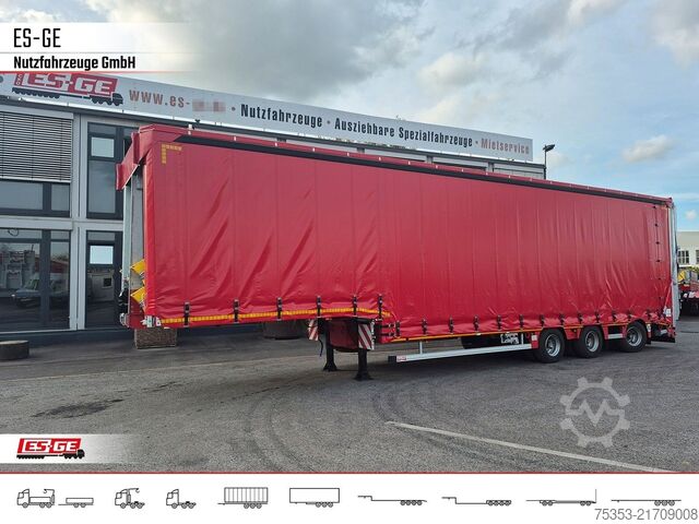 로우로더 반트레일러 FAYMONVILLE MAX Trailer MAX100 Semi-Tieflader Planenaufbau