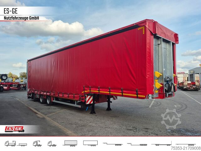 로우로더 반트레일러 FAYMONVILLE MAX Trailer MAX100 Semi-Tieflader Planenaufbau