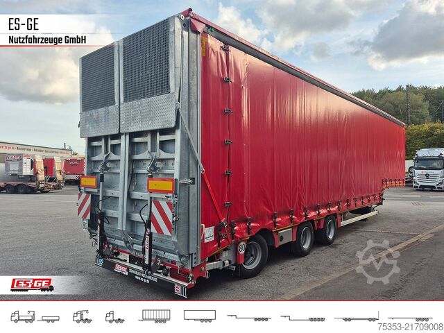 로우로더 반트레일러 FAYMONVILLE MAX Trailer MAX100 Semi-Tieflader Planenaufbau