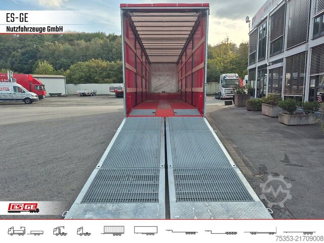 로우로더 반트레일러 FAYMONVILLE MAX Trailer MAX100 Semi-Tieflader Planenaufbau