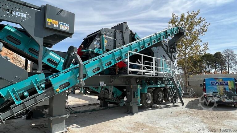 Peralatan penghancur 80 TPH mobile impact crushing plant 80 TPH mobile impact crushing plant