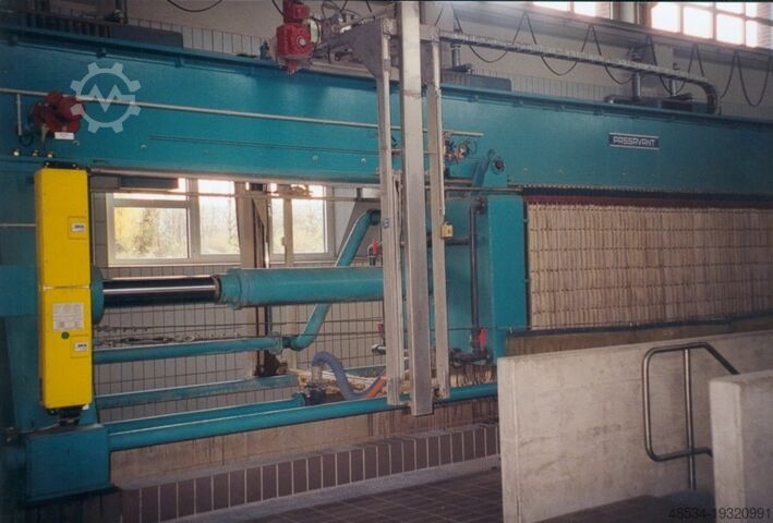 Komorna filter presa Kammerfilterpresse Passavant 1500/160