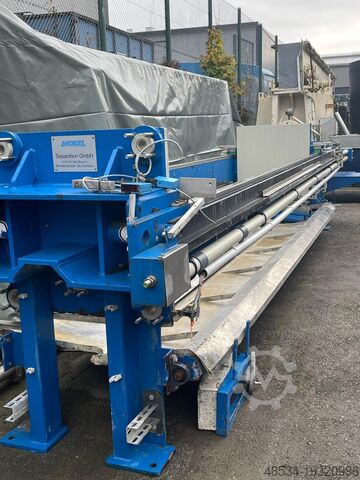 Membranfiltrationsanlage Anritz Membranfilterpresse 800