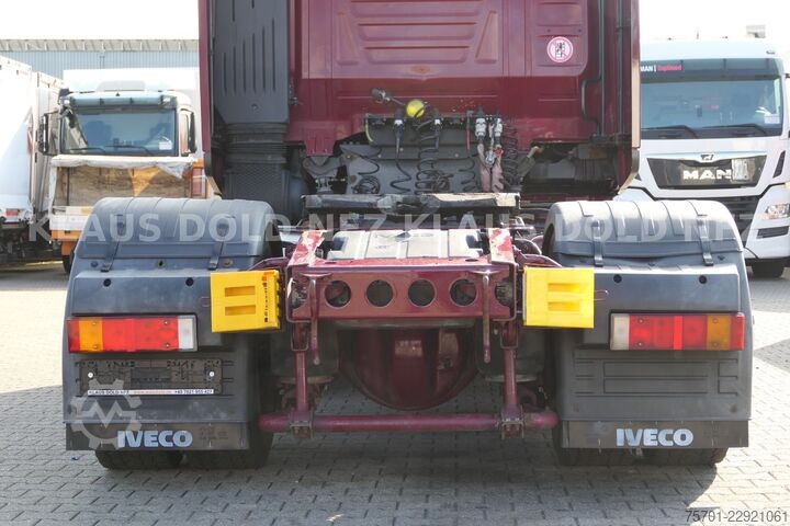 Standard dragbil IVECO Stralis 420 Hi-Way XL-Tank Kühlbox  Euro 6