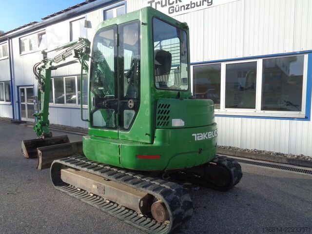 Minibagger TAKEUCHI TB153FR 3xLöffel Helac Powertilt