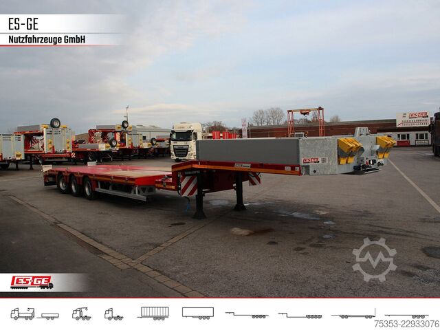 Tieflader-Sattelauflieger FAYMONVILLE MAX Trailer MAX100 Semi-Tieflader
