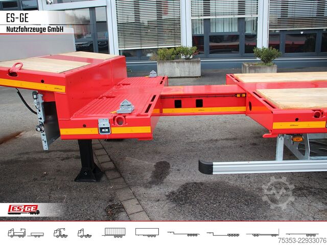 Tieflader-Sattelauflieger FAYMONVILLE MAX Trailer MAX100 Semi-Tieflader