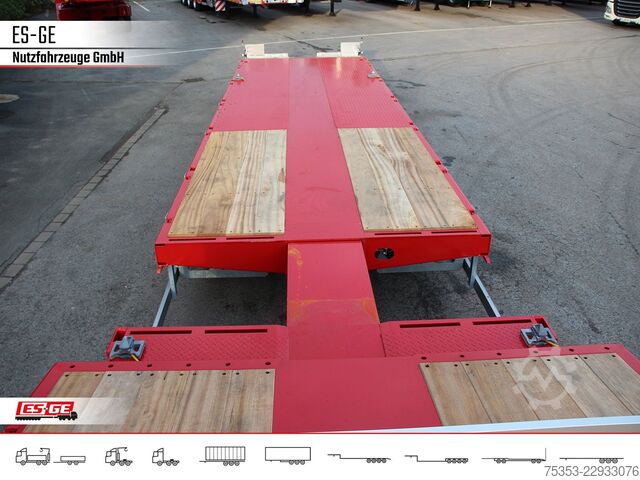 Tieflader-Sattelauflieger FAYMONVILLE MAX Trailer MAX100 Semi-Tieflader