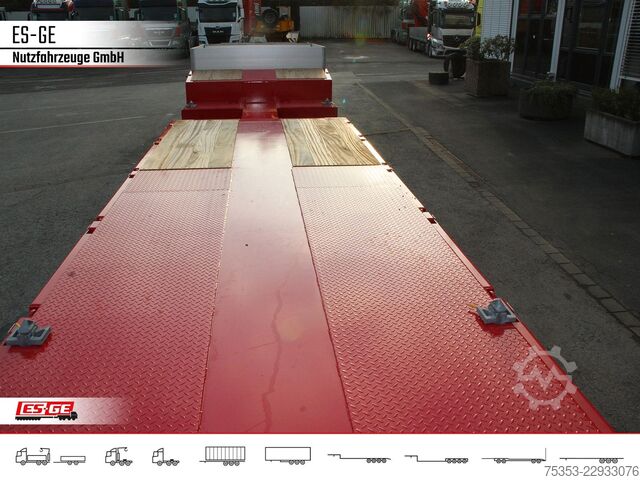 Tieflader-Sattelauflieger FAYMONVILLE MAX Trailer MAX100 Semi-Tieflader