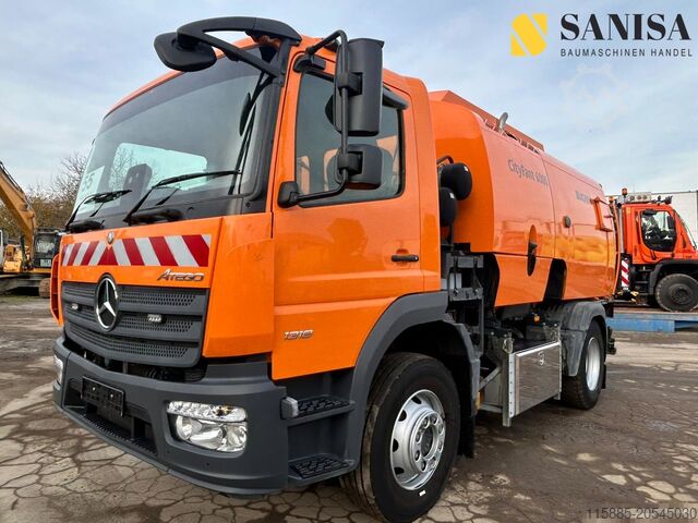 Tovornjak s pometalnikom Mercedes-Benz Atego 1318/Bucher CityFant 6000
