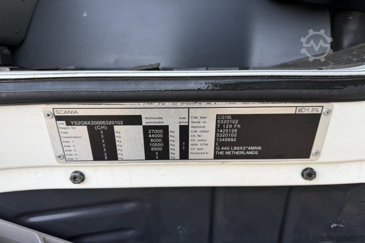 Garbage truck Scania G440 6x2 Faun / Swiss-Vehicle