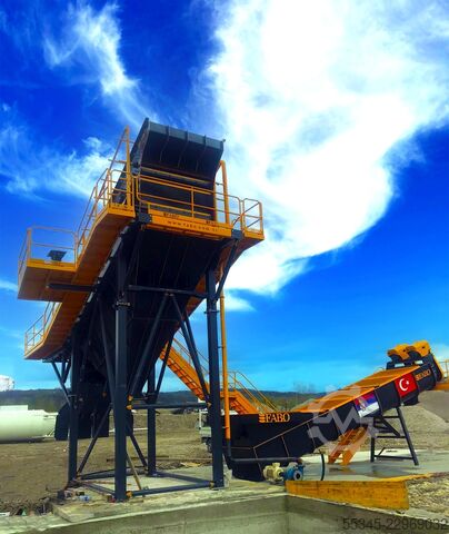 Unidad trituradora FABO HY-600 SERIES 60 TPH SCREW WASHER HY-600 SCREW WASHER / SAND WASHER