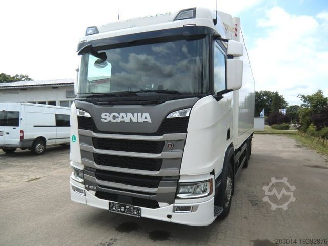 Refrigerated truck SCANIA R450 Kühlkoffer 6x2 Lenkachse Retarder LBW