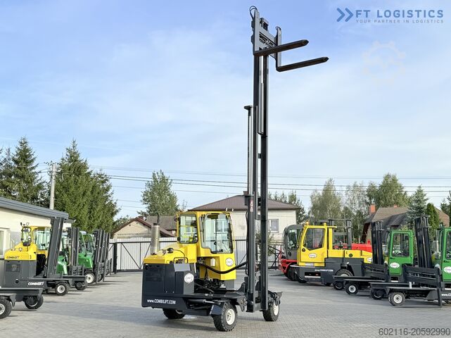 Štvorsmerný vysokozdvižný vozík Combilift C5000XL GAS TRIPLEX 6000 EXTENDABLE FORK