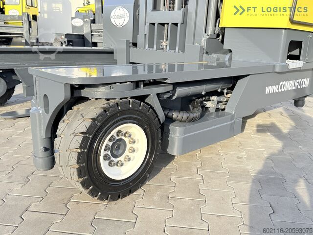 Keturių krypčių šakinis krautuvas Combilift C5000 DIESEL TRIPLEX 7600 FREE-LIFT