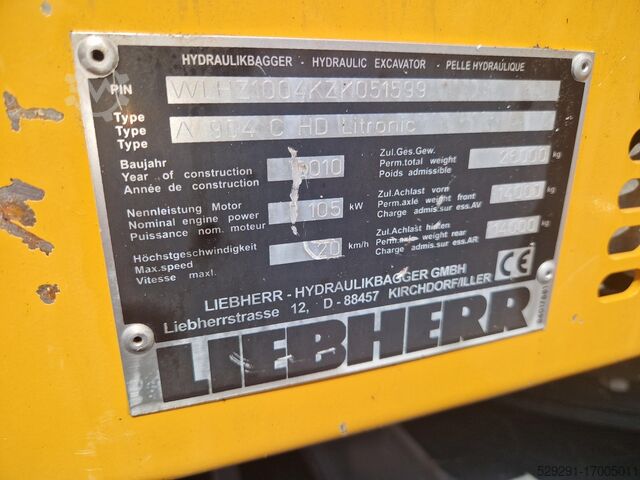 Materialtransporteur LIEBHERR A904C HD LI