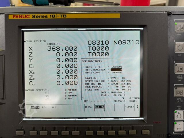Tour automatique à commande numérique STAR Micronics SR-20 RII