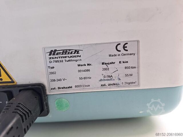 Hettich EBA 20 centrifuga Hettich EBA 20
