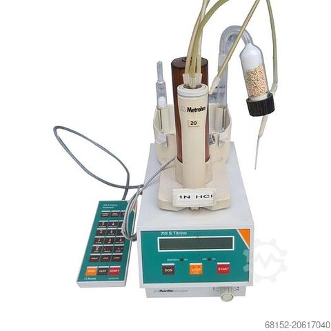 Metrohm 719S Titrino med 20 ml burette og 728 omrører. Metrohm 719S Titrino