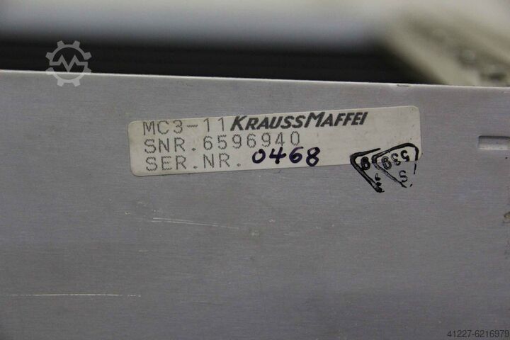 MC3 kontrolne utične kartice tiskanih ploča Krauss Maffei** MC 3