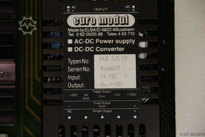 MC3 kontrolne utične kartice tiskanih ploča Krauss Maffei** MC 3