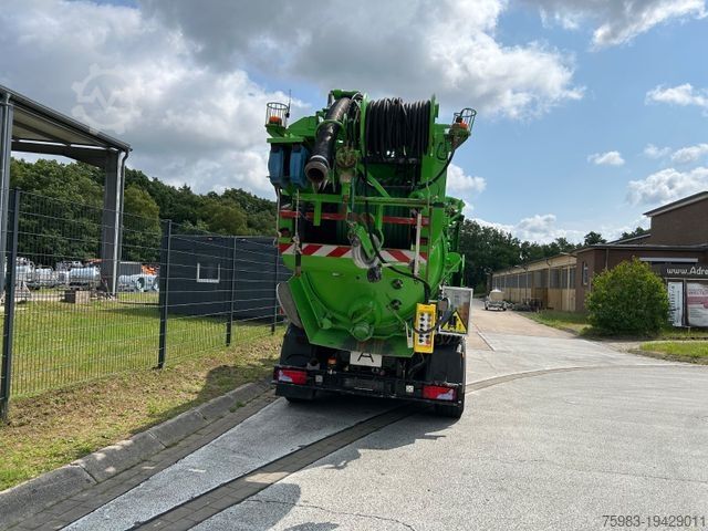 Autocisterna a vuoto MAN TGS 26.440 /6x2 / Wiedemann SUPER 1000 Recycler