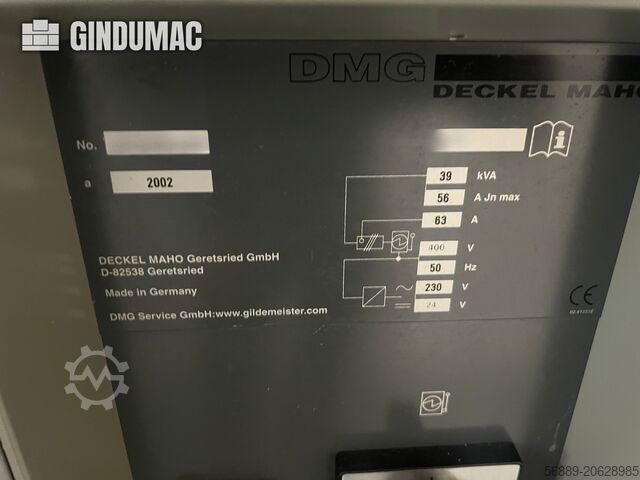 Centro de mecanizado vertical DECKEL MAHO 64 V linear