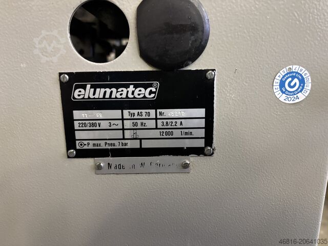 Mesin penggilingan salinan elumatec AS 70