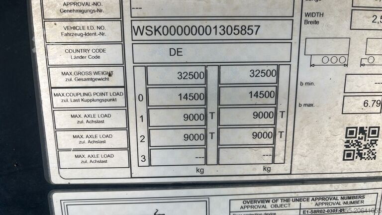 自卸拖车 Schmitz Cargobull SGF S2