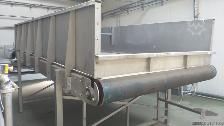 Buncăr de dozare pentru legume și fructe, din inox  