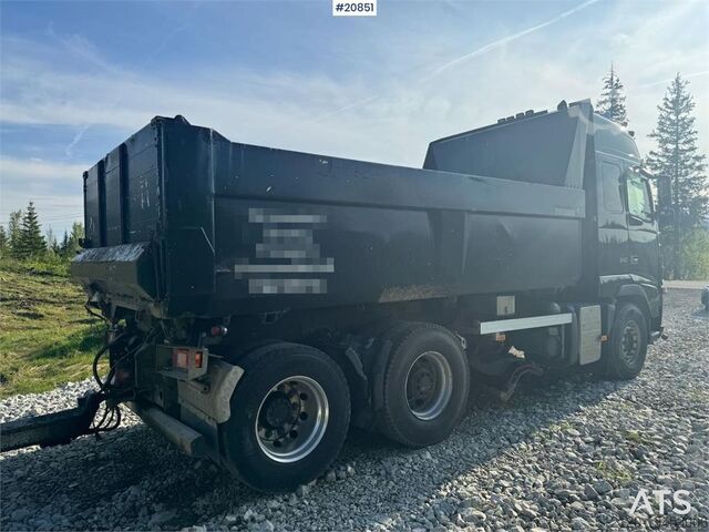 Xe tải tự đổ Volvo Fh540 6x2 Plow rigged dump truck w/ underlying cut