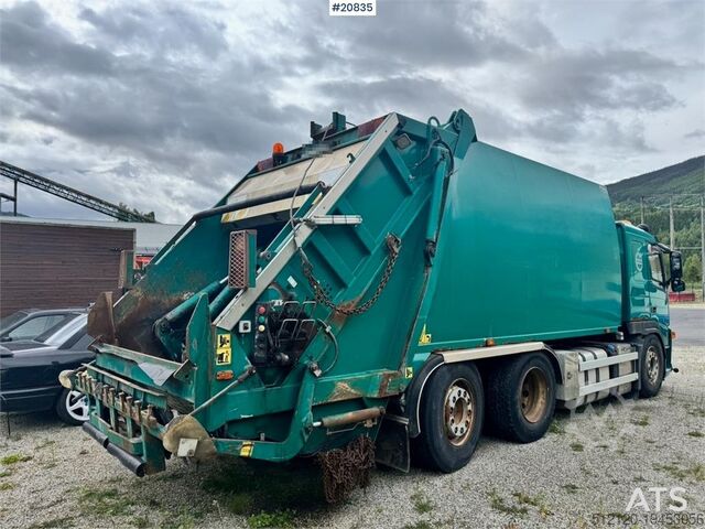 Автомобиль для сбора мусора Volvo FM410 6x2 1 chamber Compactor truck.