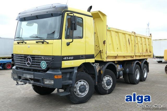 Tippbil MERCEDES-BENZ 4140 AK Actros 8x8, Meiler, Allrad, 4x am Lager