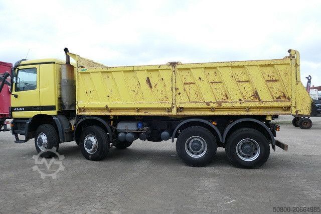 Tippbil MERCEDES-BENZ 4140 AK Actros 8x8, Meiler, Allrad, 4x am Lager
