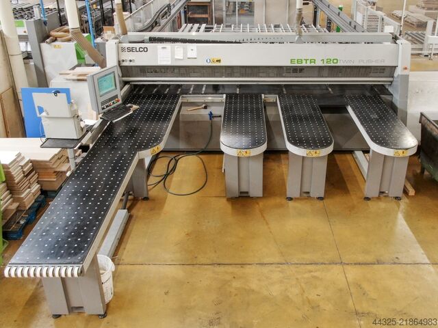 Serra de painel com carregamento automático SELCO EBTR 120 TWIN PUSHER