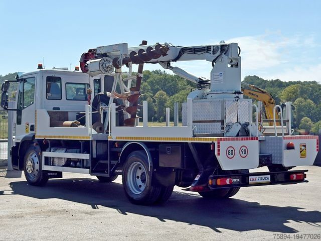 Truk tujuan khusus IVECO Eurocargo 120E22 * Bohrgerät auf LKW + FUNK *TOP
