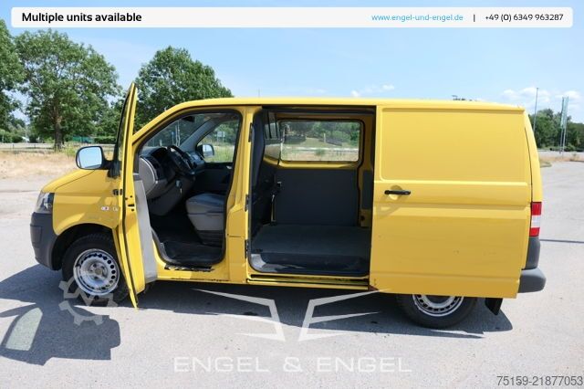 パネルバン Volkswagen T5 Transporter 2.0 TDI PARKTRONIK EURO-5 2xSCHIEBETÜR CoC