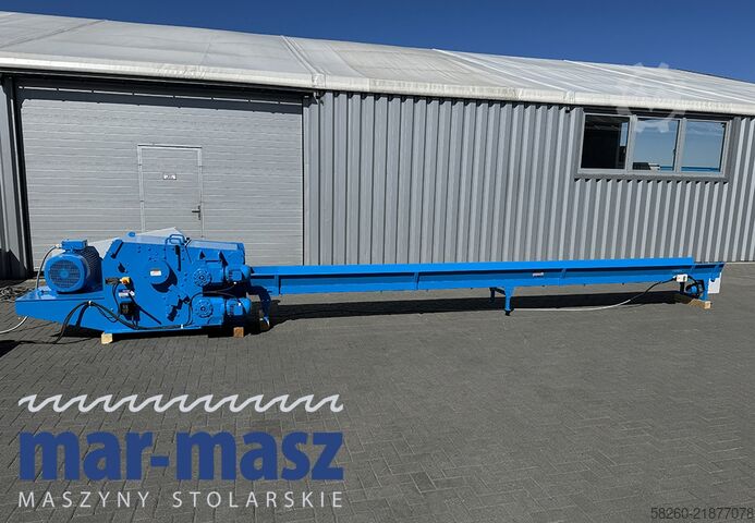 เครื่องย่อยไม้ / เครื่องบดพร้อมสายพานลำเลียง Rudnick & Enners TH 150/400/3